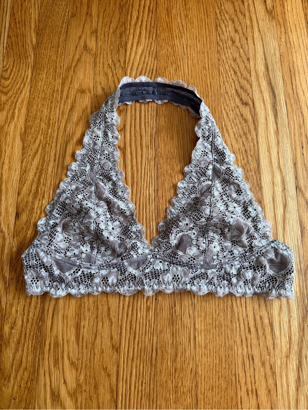 Free People lace halter festival bralette top Large